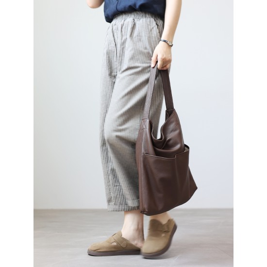 Minimally designed soft leather shoulder bag tote bag - Memoo.com Minimally designed soft leather shoulder bag tote bag - Memoo.com